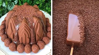 My Favorite Chocolate Cake Decorating Ideas  Best Chocolate Cake Recipes  Mr Cakes 2 [upl. by Gefen]