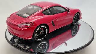 GT Spirit Porsche Cayman GTS Carmen Red [upl. by Ielerol]