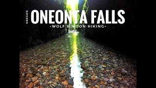 How to find Oneonta Falls OR The Water Trail [upl. by Ecnarrot712]