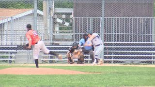 MonmouthRoseville baseball defeats United Township 10 [upl. by Lanni778]