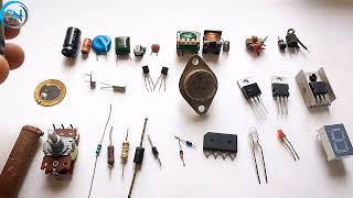 Basic Electronics guide to Components in Hindi electrical electroniccomponents sntechnical [upl. by Gnilrac]