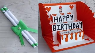 DIY  2 Birthday Cards  2 Anniversary Cards  2 Greetings Cards [upl. by Ailel]