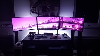 JE MONTE MON SETUP TRIPLE SCREEN  HFTEK [upl. by Keithley]