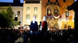 Ball de giravoltes  Gegants de Granollers [upl. by Nnyltiak]