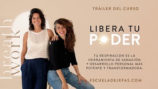 Tráiler de mi curso LIBERA TU PODER el curso de Breathwork de la Escuela de Jefas [upl. by Jobe]