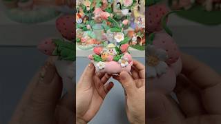 Clay Tutorial  Lotus Pond Crane Clay Mini Flower  Miniature Flowers  shorts shortvideo art [upl. by Wolff80]