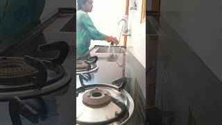 My Nighty time Kitchen Cleaning Routine cleaningmotivation cleaning kitchencleaning trending [upl. by Declan538]