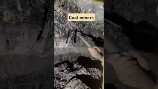 Coal miners mininglife coal mine miningshort [upl. by Akinod]