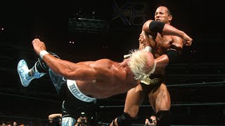 The Rock vs Hollywood Hogan WrestleMania X8 [upl. by Chancelor]