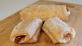 Quesitos con guayaba Quesitos puertorriqueños con guayaba [upl. by Atteuqihc]