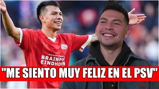 Al Chucky Lozano LE REGRESÓ la sonrisa desde su retorno al PSV  Entrevista Exclusiva [upl. by Immaj149]