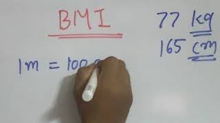 BMI  How to Calculate BMI [upl. by Nnoryt]