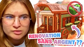 ☾ Rénover ça avec ZERO thune  😫  Challenge  Sims 4 ☽ [upl. by Erhart]