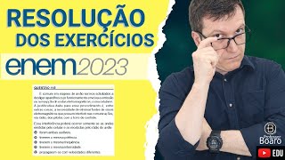 ENEM 2023  RESOLUÇÃO dos EXERCÍCIOS  ENEM 2023  115  Caderno AMARELO É comum em viagens de [upl. by Sidell396]