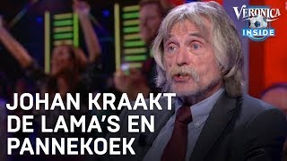 Johan kraakt de Lamas en Peter Pannekoek  VERONICA INSIDE [upl. by Elleret531]