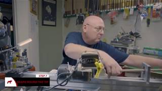 How To Change A Pool Cue Tip with Florian Venom Kohler [upl. by Cheyne]