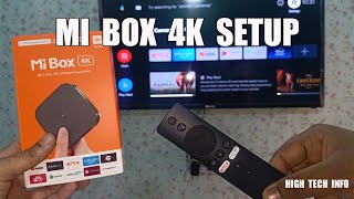 Xiaomi MI Box 4K Full Setup  How to Setup MI Box 4K [upl. by Buskirk]