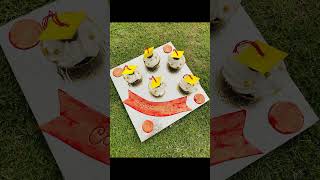 Graduation theme cupcakes BakewithMnN viral ytshorts how babysharkdoodoodoodoo [upl. by Curry404]