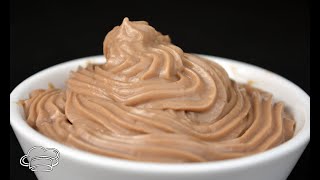 Crema de chocolate para rellenar postres ¿Qué harías tú con esta crema [upl. by Odlareg831]