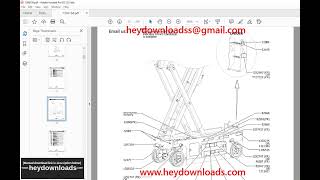 Genie Lift Truck GS 2032 GS 2632 GS 3232 Parts Manual 1306158GT [upl. by Giovanna]