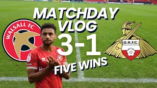 Walsall 31 Doncaster matchday vlog🤩🤩🤩 [upl. by Adahsar405]