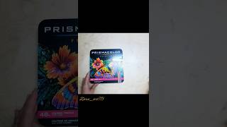 Unboxing prismacolor 48 color pencil [upl. by Oballa]