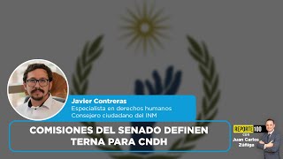 Comisiones del Senado definen terna para CNDH  REPORTE 100 [upl. by Uhayile]