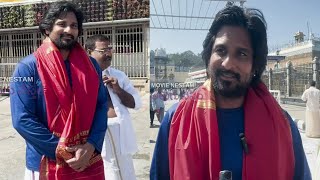 Thala Ajith Brother In law Richard Rishi Visits Tirumala Temple [upl. by Ahsemak]