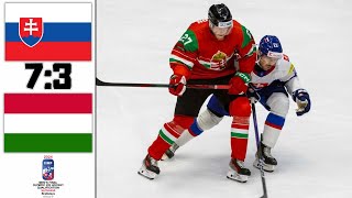 SLOVAKIA VS HUNGARY OLYMPIC GAMES QUALIFICATION 2024 GROUP D [upl. by Nylsej]