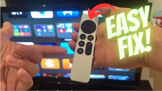 Apple TV Remote volumepower buttons not working SIMPLE FIX [upl. by Helmer]