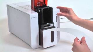 Evolis Primacy  How to do an advanced printer cleaning [upl. by Akital]