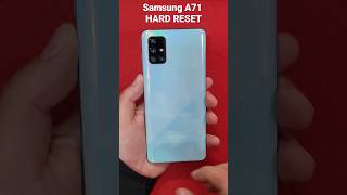 SAMSUNG GALAXY A71 HARD RESET  DELETE PIN  REMOVE PATTERN [upl. by Baptista]