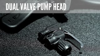 Lezyne  DUAL VALVE PUMP HEAD [upl. by Llenrac]