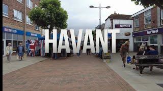 Havant Hampshire UK Town Centre Walking Tour [upl. by Kama]