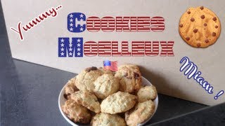 Recette  Cookies moelleux aux chunks de chocolat [upl. by Ras667]