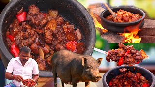 Spicy Pork Chilli Recipe  Stir fry chilli pork recipe  How to make pork chilli recipe  pork fry [upl. by Blaire]