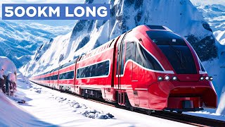 China Is Building The Worlds Most Dangerous Railway In The Himalayas [upl. by Seafowl]