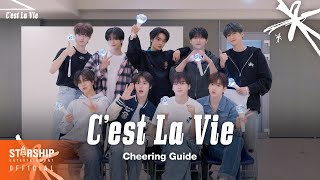 CRAVITY 크래비티 Cest La Vie Cheering Guide Cest La Vie 응원법 [upl. by Ardnama]