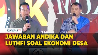 Debat Pilgub Jateng Andika Gaungkan Internet Desa Luthfi Pamer Kartu Zilenial [upl. by Ardnasil839]