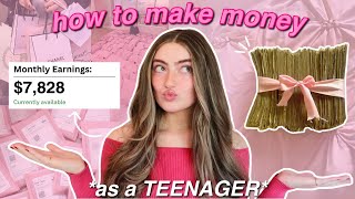 how to make money FAST as a TEEN 2024 age 1213141516 PART 3 [upl. by Konstantine509]