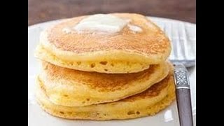 Fluffy Cornmeal Pancakes  The Best [upl. by Ynohtona]