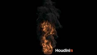 Houdini AXIOM  Pyro cgi fx houdinifx AXIOM [upl. by Langbehn]