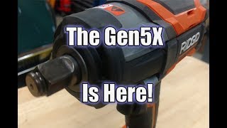 RIDGID 18Volt GEN5X Cordless Brushless 12quot Impact Wrench Review  R86011B [upl. by Airamzul748]