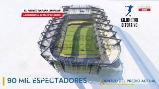 El nuevo proyecto de la Bombonera con capacidad para 90mil espectadores [upl. by Mani520]