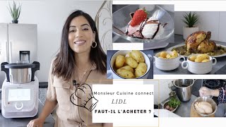 Repas avec le Robot Monsieur Cuisine Connect Lidl⎢Test amp Avis Produit⎢FAUTIL LACHETER [upl. by Yekcim754]