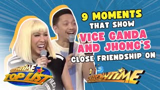 9 Moments that show Vice Ganda and Jhongs close friendship on Its Showtime  Kapamilya Toplist [upl. by Andres]