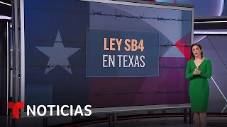 Nueva ley puesta en marcha en Texas eleva los años de cárcel por tráfico humano  Noticias Telemundo [upl. by Lorsung]