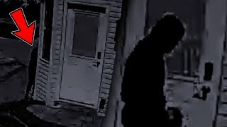 5 AM BREAKIN ATTEMPT ON MY HOME CAUGHT BY SECURITY CAMERA [upl. by Balch]