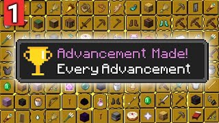 Getting Every Achievement in Minecraft [upl. by Nemad]