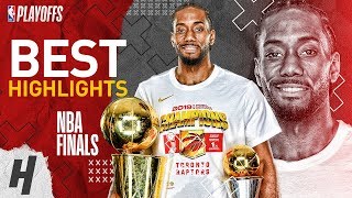 Kawhi Leonard Full MVP Series Highlights vs Warriors  2019 NBA Finals [upl. by Aeki175]